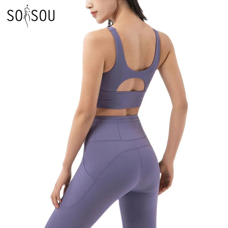 Women’s Sleeveless Yoga Top – Quick-Dry, Breathable & Eco-Friendly