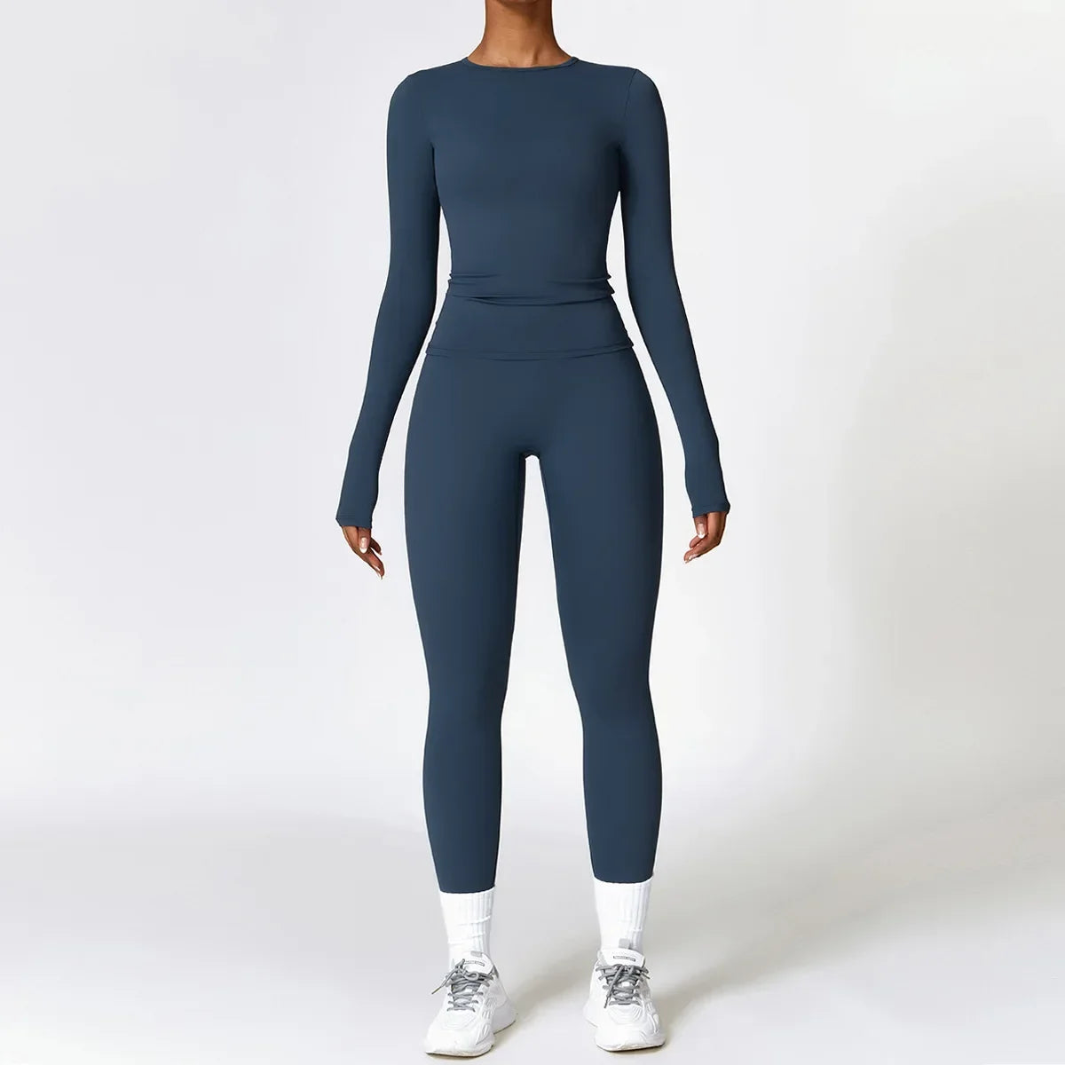 2PCS Seamless Gym Set for Women - Workout & Yoga Outfit