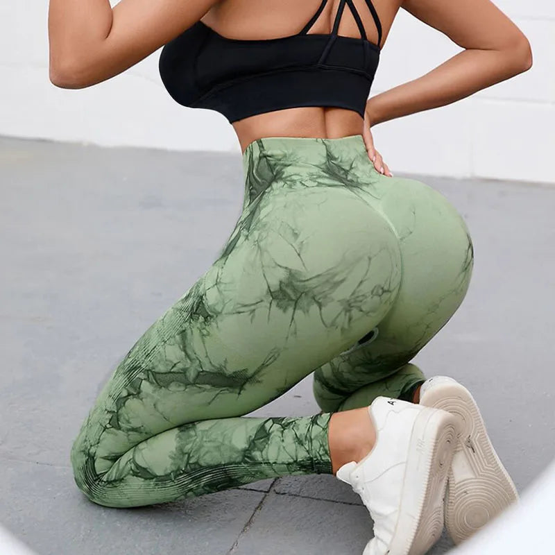 Seamless Yoga Pants for Women – High Waist Fitness Leggings