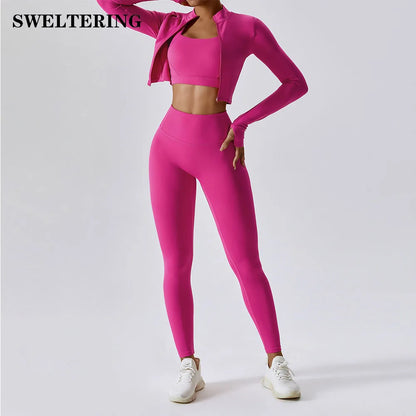 Women’s Seamless Full-Sleeve Activewear Top | Yoga & Fitness