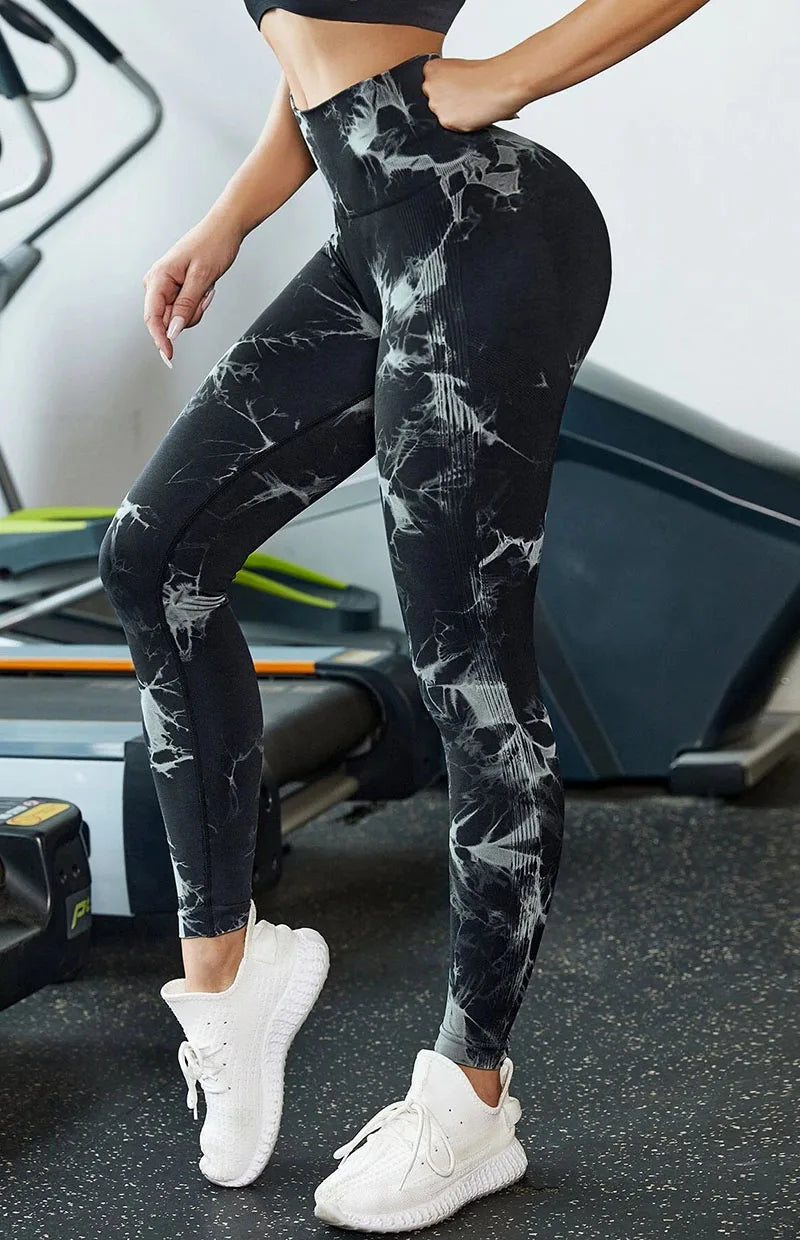 Seamless Yoga Pants for Women – High Waist Fitness Leggings