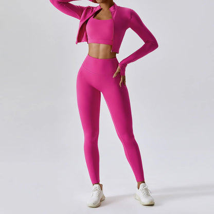 Women’s Seamless Full-Sleeve Activewear Top | Yoga & Fitness