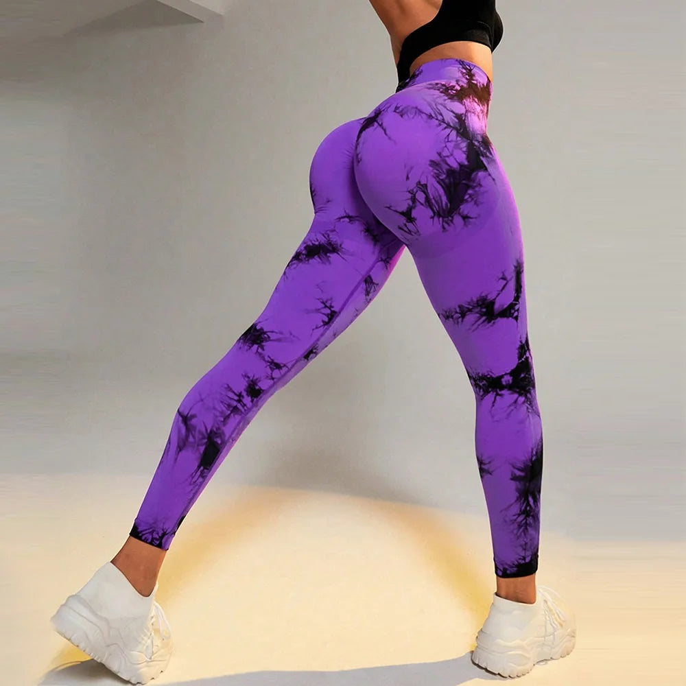 Seamless Yoga Pants for Women – High Waist Fitness Leggings