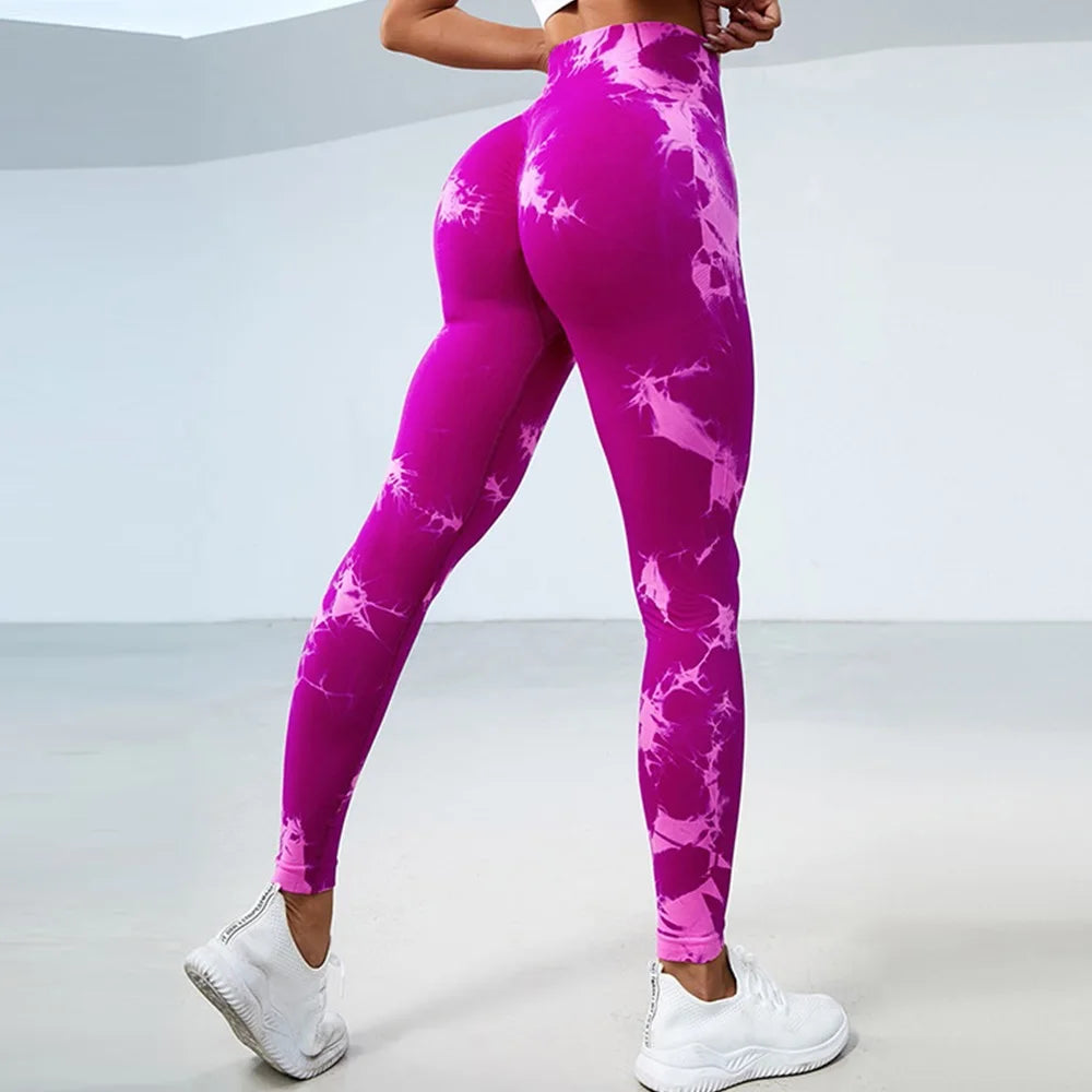 Seamless Yoga Pants for Women – High Waist Fitness Leggings