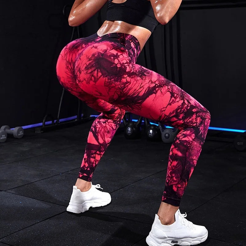 Seamless Yoga Pants for Women – High Waist Fitness Leggings