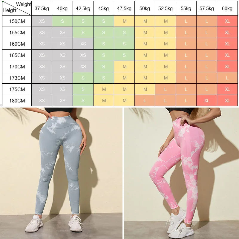 Seamless Yoga Pants for Women – High Waist Fitness Leggings